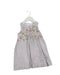 A Grey Sleeveless Dresses from Chickeeduck in size 12-18M for girl. (Front View)