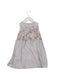 A Grey Sleeveless Dresses from Chickeeduck in size 12-18M for girl. (Back View)