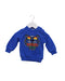 A Blue Crewneck Sweatshirts from Kenzo in size 6-12M for girl. (Front View)