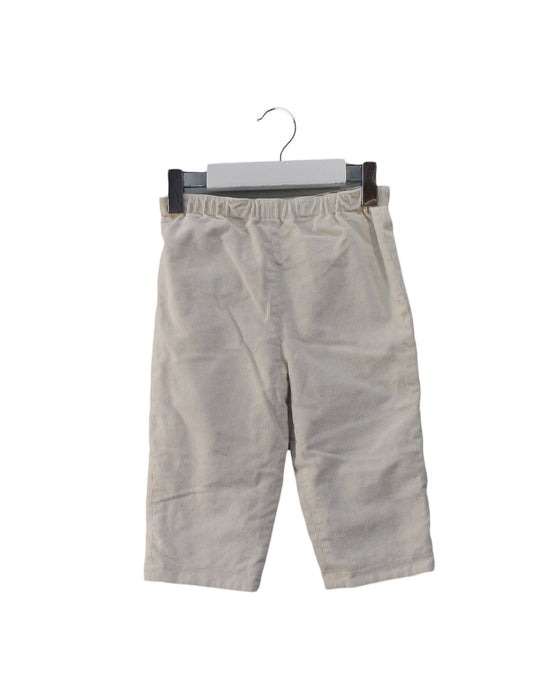 A Beige Casual Pants from Burberry in size 6-12M for boy. (Front View)