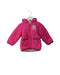A Pink Puffer/Quilted Jackets from Miki House in size 12-18M for girl. (Front View)