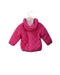A Pink Puffer/Quilted Jackets from Miki House in size 12-18M for girl. (Back View)