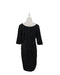 A Black Long Sleeve Dresses from Seraphine in size M for maternity. (Back View)