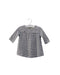 A Navy Long Sleeve Dresses from Petit Bateau in size 3-6M for girl. (Front View)
