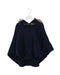 A Navy Capes & Ponchos from Cyrillus in size 3T for girl. (Front View)