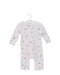 A White Long Sleeve Jumpsuits from The Little White Company in size 0-3M for girl. (Front View)