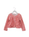 A Pink Cardigans from Kingkow in size 6T for girl. (Front View)