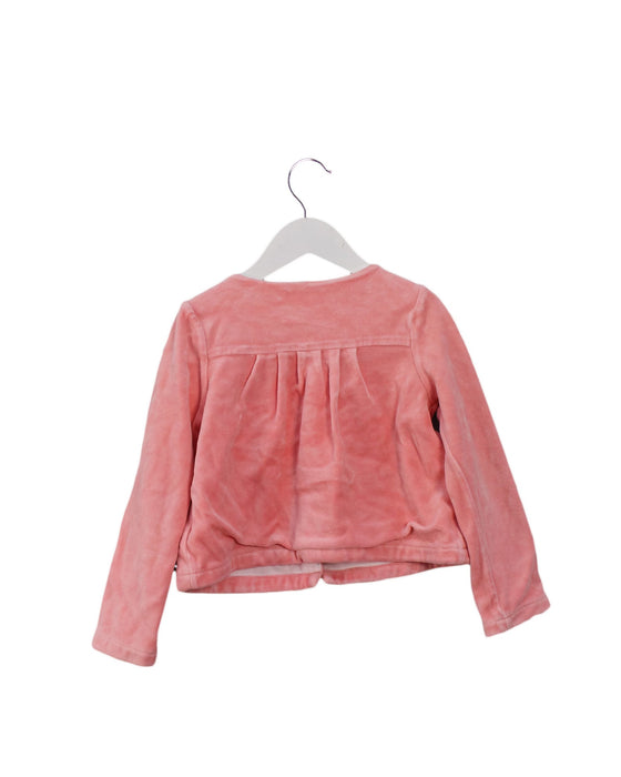 A Pink Cardigans from Kingkow in size 6T for girl. (Back View)