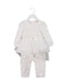 A White Long Sleeve Jumpsuits from Nicholas & Bears in size 12-18M for girl. (Front View)
