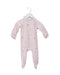 A Pink Onesies from The Little White Company in size 3-6M for girl. (Front View)