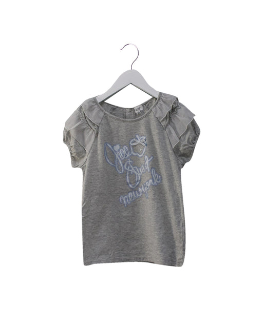 A Grey Short Sleeve T Shirts from Jill Stuart in size 10Y for girl. (Front View)