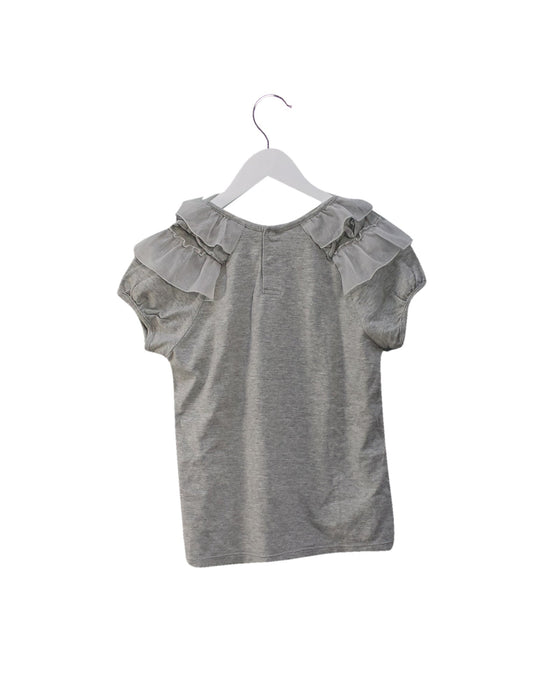 A Grey Short Sleeve T Shirts from Jill Stuart in size 10Y for girl. (Back View)