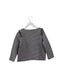A Black Long Sleeve Tops from Petit Bateau in size 4T for girl. (Back View)