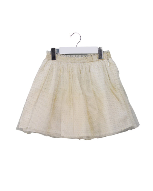 A Ivory Tulle Skirts from Jacadi in size 6T for girl. (Front View)