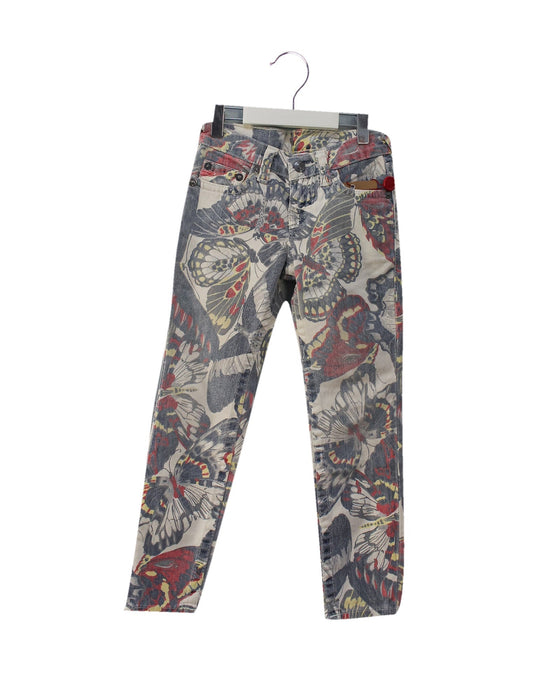 A Multicolour Jeans from True Religion in size 6T for girl. (Front View)