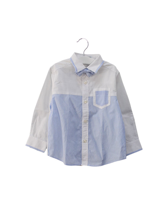 A Blue Shirts from Nicholas & Bears in size 3T for boy. (Front View)