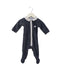 A Grey Long Sleeve Jumpsuits from Jacadi in size 3-6M for boy. (Front View)