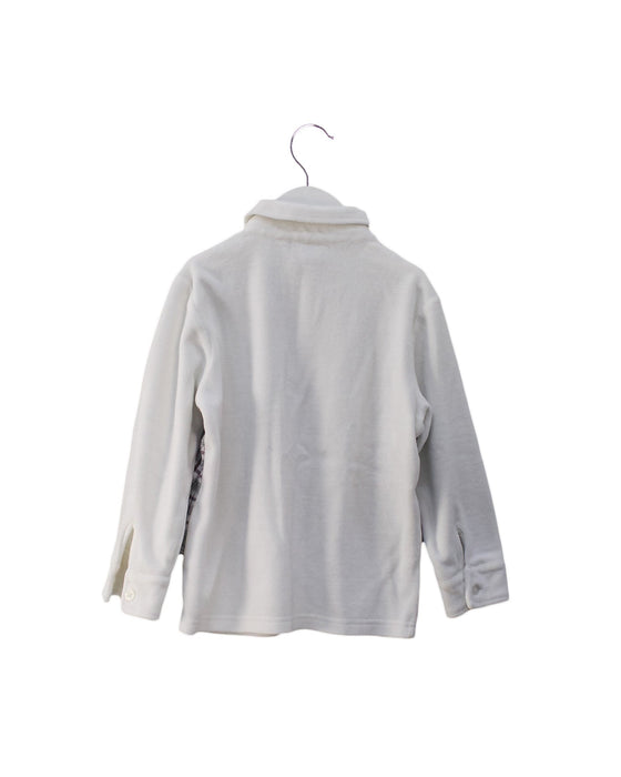 A White Long Sleeve Tops from Chickeeduck in size 4T for boy. (Back View)