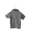 A Grey Short Sleeve Polos from Chickeeduck in size 2T for boy. (Back View)