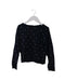 A Navy Knit Sweaters from Jacadi in size 4T for girl. (Front View)