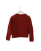 A Orange Cardigans from Bonpoint in size 6T for girl. (Back View)