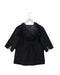 A Black Coats from Noro in size 6T for girl. (Back View)
