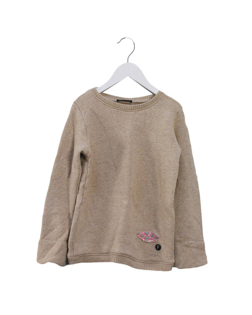A Beige Knit Sweaters from FITH in size 5T for girl. (Front View)