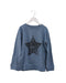 A Blue Crewneck Sweatshirts from Bonton in size 10Y for boy. (Front View)