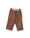 A Brown Casual Pants from Bonpoint in size 12-18M for girl. (Front View)