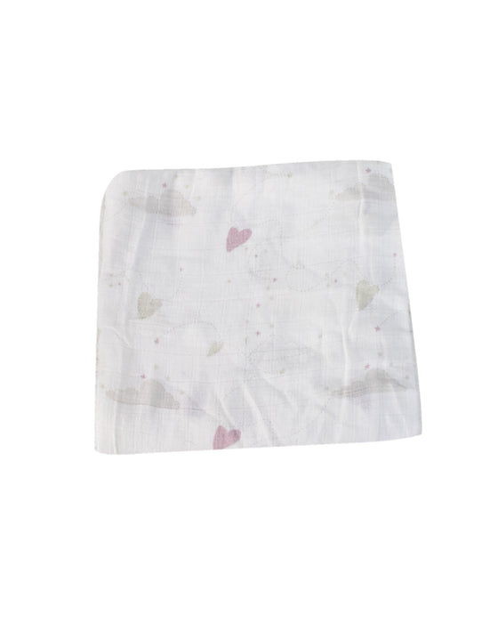 A White Swaddles from Aden & Anais in size O/S for girl. (Front View)