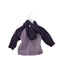 A Purple Lightweight Jackets from Roots in size 3-6M for girl. (Back View)