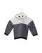 A Navy Cardigans from Emile et Rose in size 3-6M for boy. (Front View)