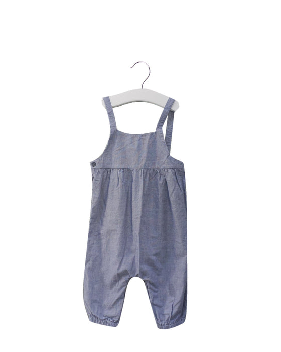 A Blue Sleeveless Jumpsuits from Mamas & Papas in size 6-12M for boy. (Front View)