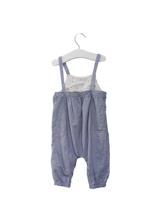 A Blue Sleeveless Jumpsuits from Mamas & Papas in size 6-12M for boy. (Back View)