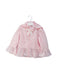 A Pink Lightweight Jackets from Nicholas & Bears in size 6T for girl. (Front View)