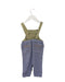 A Blue Long Overalls from Velveteen in size 6-12M for neutral. (Back View)