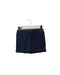 A Navy Shorts from Purebaby in size 3-6M for neutral. (Front View)