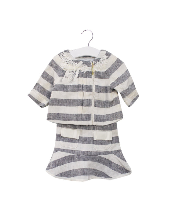 A Grey Skirt Sets from Nicholas & Bears in size 12-18M for girl. (Front View)