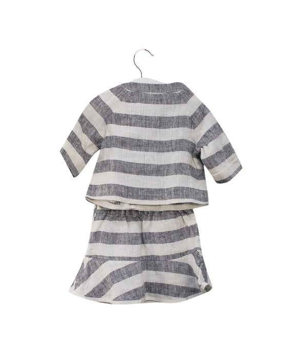 A Grey Skirt Sets from Nicholas & Bears in size 12-18M for girl. (Back View)
