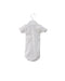 A White Short Sleeve Bodysuits from Petit Bateau in size 0-3M for girl. (Back View)