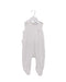 A White Sleeveless Jumpsuits from Cyrillus in size 0-3M for girl. (Front View)