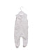 A White Sleeveless Jumpsuits from Cyrillus in size 0-3M for girl. (Back View)