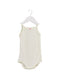 A Yellow Sleeveless Bodysuits from Petit Bateau in size 3-6M for girl. (Front View)