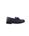 A Navy Loafers & Moccasins from Nicholas & Bears in size 5T for girl. (Back View)