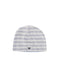 A Grey Beanies from Armani in size 6-12M for neutral. (Front View)
