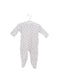 A White Long Sleeve Jumpsuits from Bout'Chou in size 0-3M for boy. (Front View)