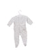 A White Long Sleeve Jumpsuits from Bout'Chou in size 0-3M for boy. (Back View)