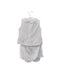 A White Shorts Sets from Dadati in size 0-3M for girl. (Front View)