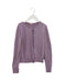 A Purple Cardigans from Bonpoint in size 10Y for girl. (Front View)