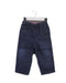A Navy Jeans from Cyrillus in size 12-18M for boy. (Front View)